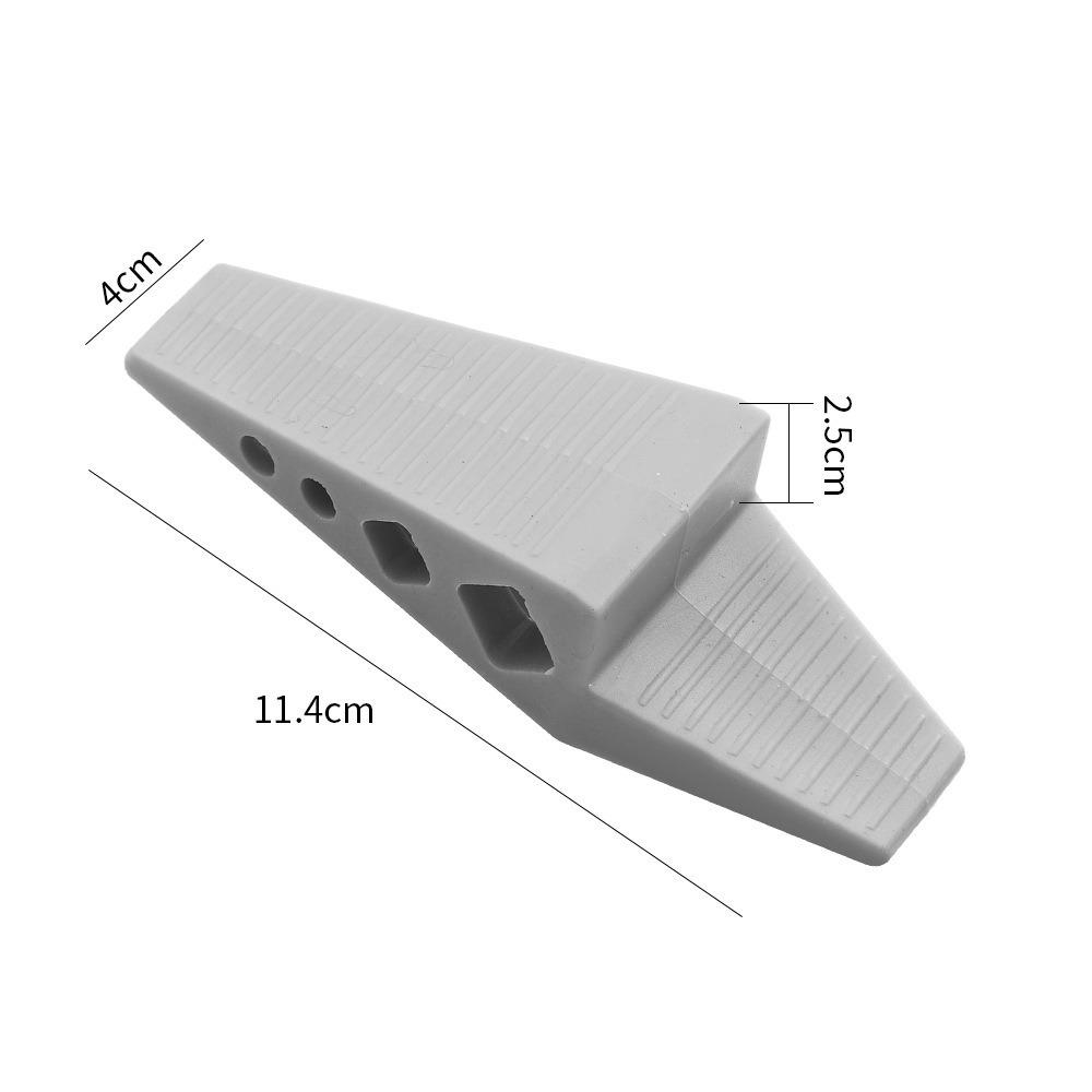 New Silicone Material Door Stopper Anti-Collision Hidden Design Floor Holder Reusable Non-Slip Wedge Doorstop Bedroom