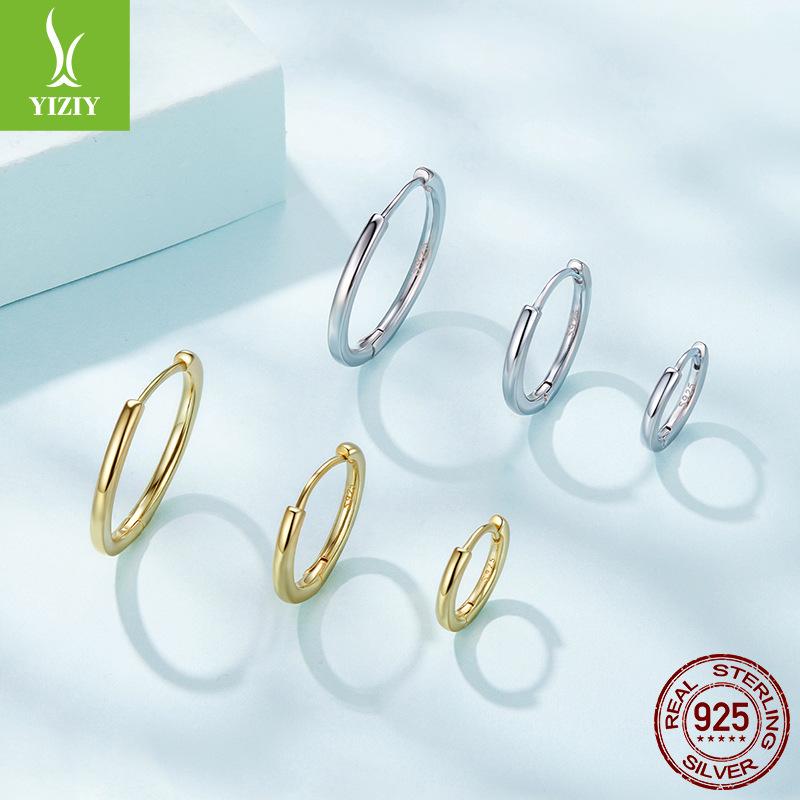 Fashion Versatile Minimalist Ear Buckle Earrings, Popular Accessories 925 Sterling Silver Earrings Earrings