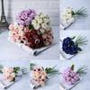 12head Artificial Rose Bouquet Silk Flowers Wedding Party Home Decoration