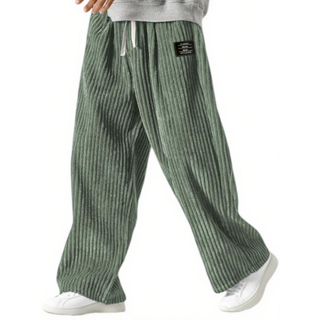 Pánská móda  Volný čas  Střední pas  Dlouhý styl  Ležérní kalhoty