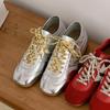 Retro německé tréninkové boty inspirované Su Yinyin: 2025 Prodyšné dámské kožené sportovní tenisky