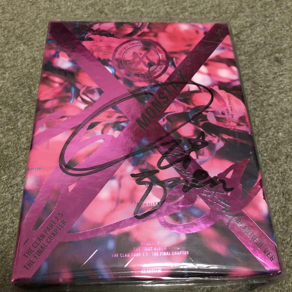 [USED] Monsta X Vol. 1 - BEAUTIFUL Signed