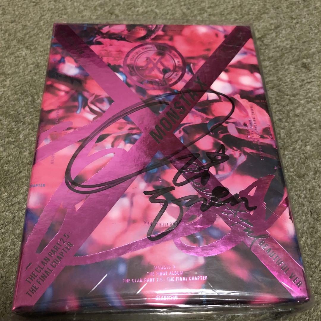 

[USED] Monsta X Vol. 1 - BEAUTIFUL Signed
