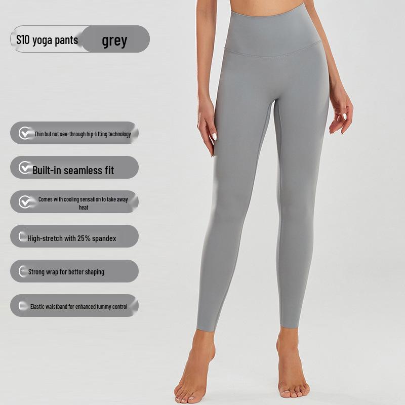 

Леггинсы для йоги из акульей кожи больших размеров для женщин телесного цвета с эффектом пуш-ап L