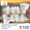 100PCS AC DC 12V 24V Low Voltage MR16 LED Bulb Spot Bulb GU5.3 Lampada Bombillas Replace The 50W Halogen Lamp Foco Derection