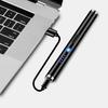 NEW Creative USB Pulse Double Arc Igniter Kitchen Long Pole Igniter Outdoor Windproof Pulse Lighter Cigarette Accessorie Gift