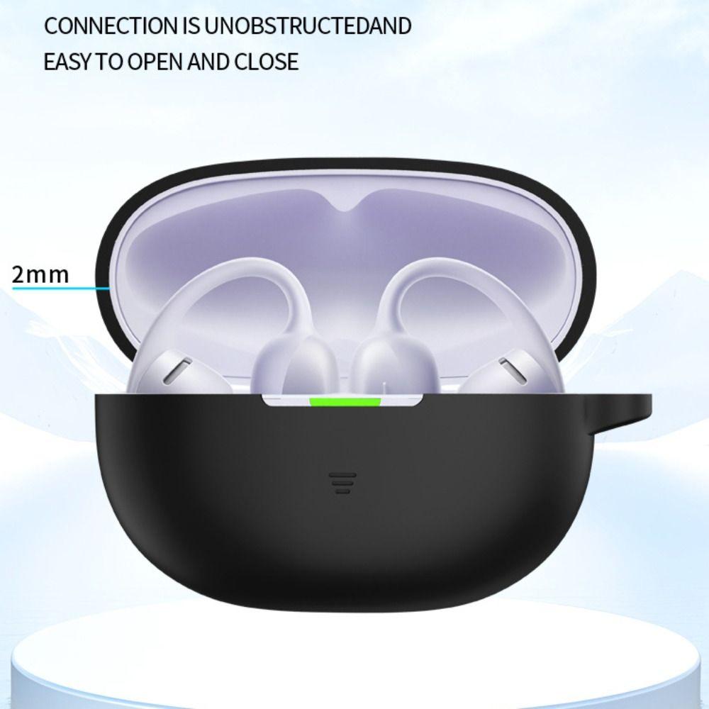 Silicone Earphone Case Dustproof Earbuds Accessories Charging Box Sleeve for SHOKZ OpenDots Air
