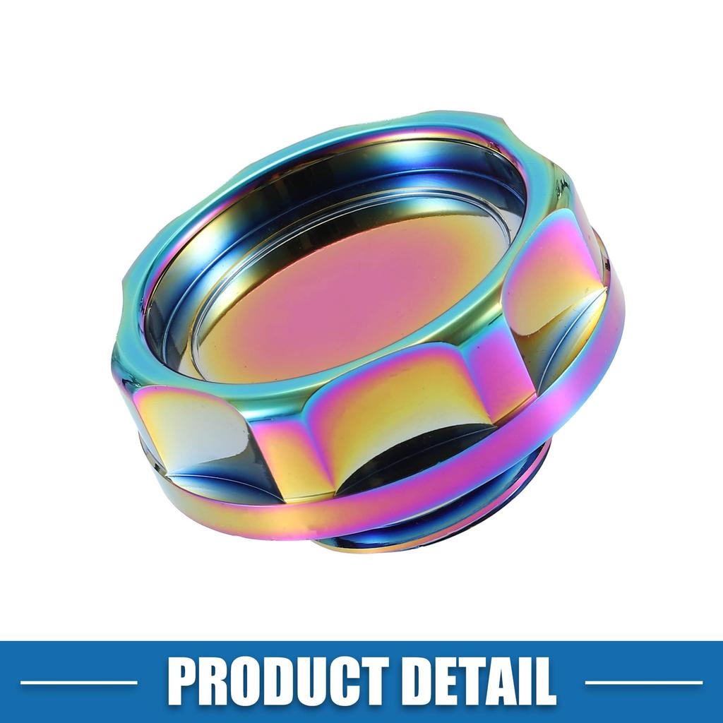 A ABSOPRO Car Filler Cap Engine Modified Tank Cover Engine B Series Engine D Series Multicolor