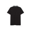 Emporio Armani EA7 Color Block Logo Print Lässiges Kurzarm-Poloshirt Herren Oberteile Schwarz 3RPF17-PJ03Z-1200