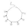 Little Star Heart Flower Glow in the Dark Ankle βραχιόλι Γυναικεία κοσμήματα Anklet