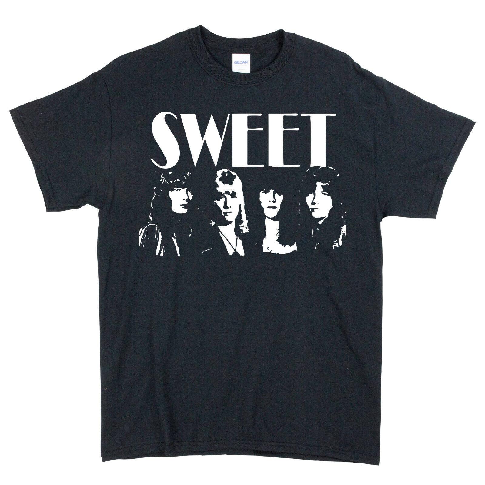 Sweet Band Glam Rock T-shirt Size S4XL Cotton MEN gifl CG845 XXL