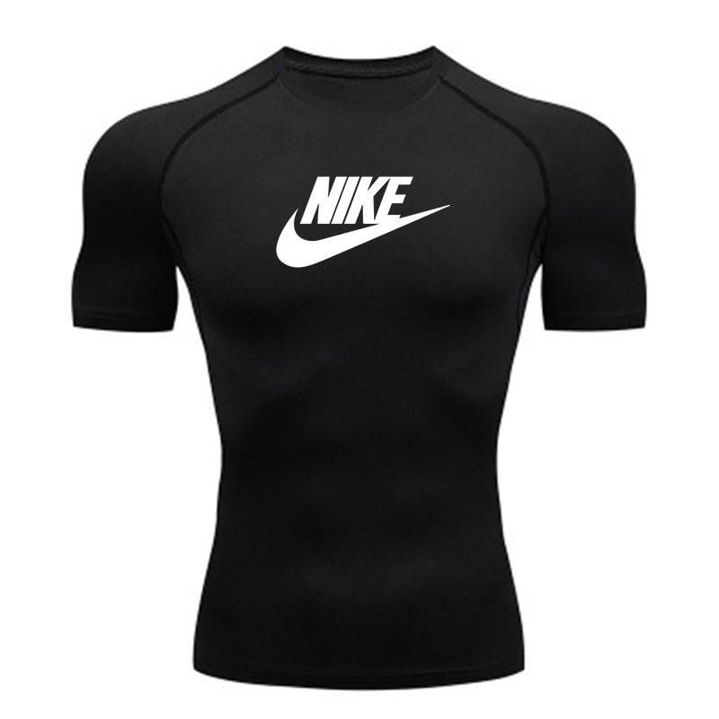 Men's Quick Dry Compression Athletic T-shirt Breathable Stre