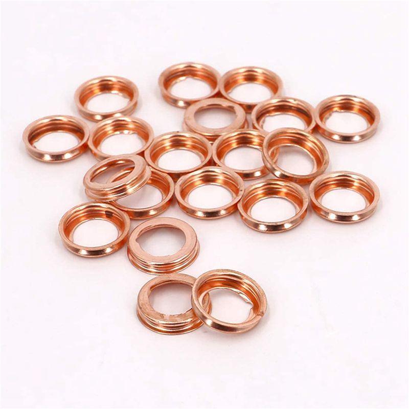 M49K-500Pcs Engine Oil Drain Plug Seal Washer Gasket Rings For Infiniti Nissan 1102601M02