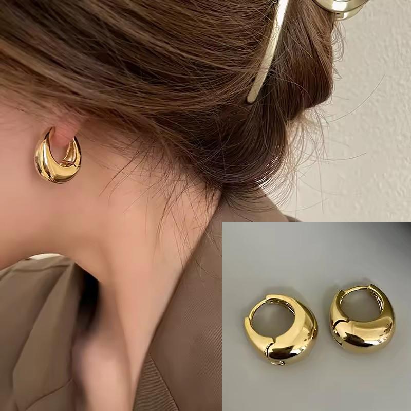 VENTFILLE 925 Sterling Silver Geometry Zircon Hoop Earring for Women Design Classic Office Jewelry Birthday Gift Dropshipping
