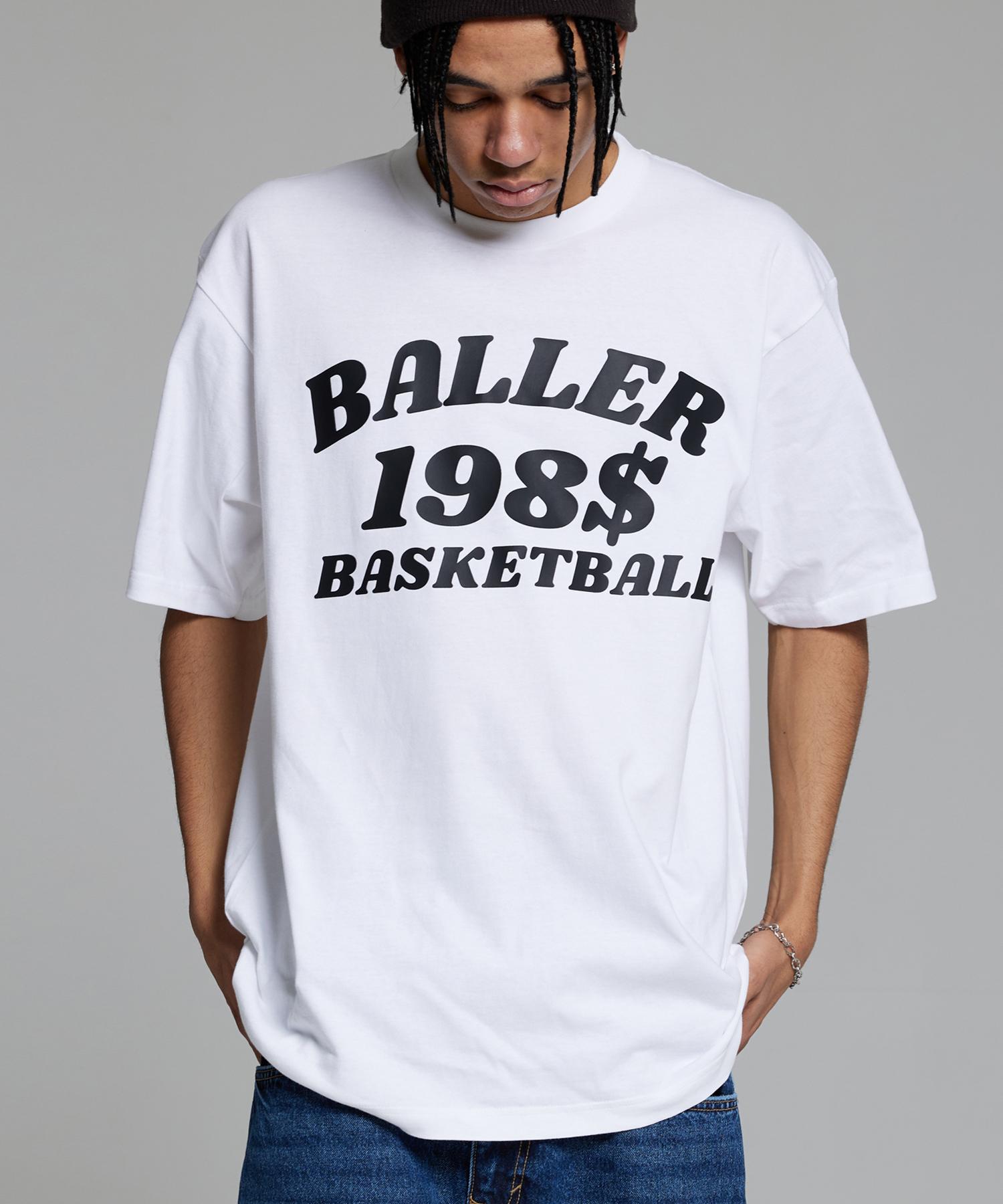 Cream Soda Lab Bowler Acro Logo Short Sleeve T-Shirt White L