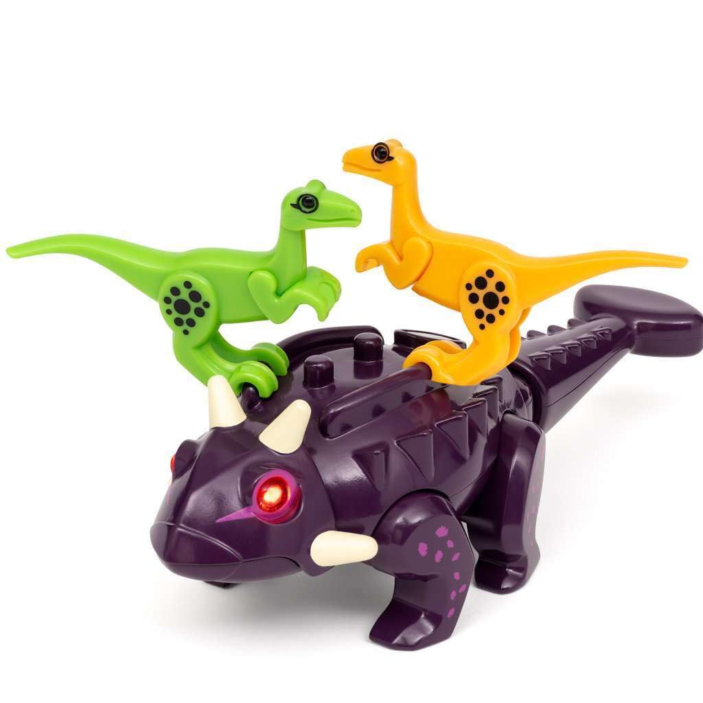 Brio Dinosaur Attack Set for Ages 3 and Wooden Toy Track Gift 36082, Up. [Toy, Train, Set, Scenery, (Birthday/Christmas)]
