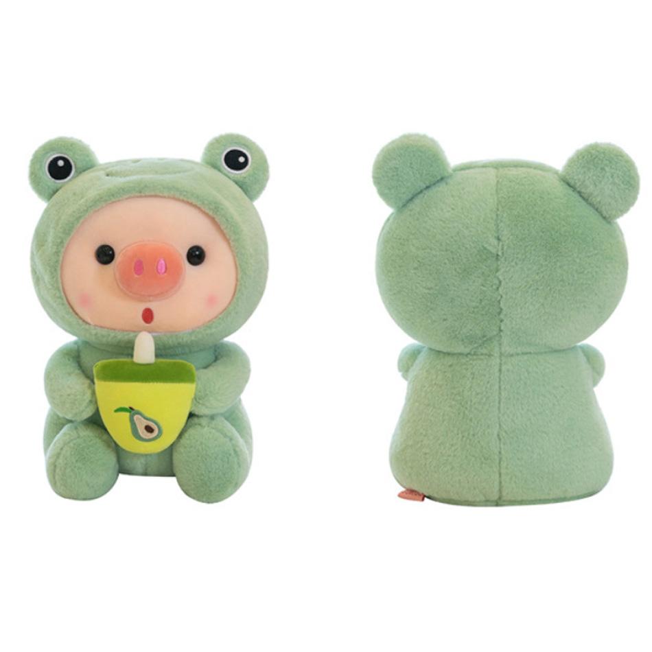 22cm Plush Lulu Pig Toys Pink Animal Stuffed Plush Cartoon Toys for Boys Girls Birthday Christmas Gifts