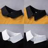Fake Collar for Women Shirt Sweater Detachable Collar False Collar Lapel Blouse Tops Black White