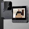 Wireless Visual Smart Doorbell with Screen, Voice Intercom, and Infrared Night Vision Monitoring.
