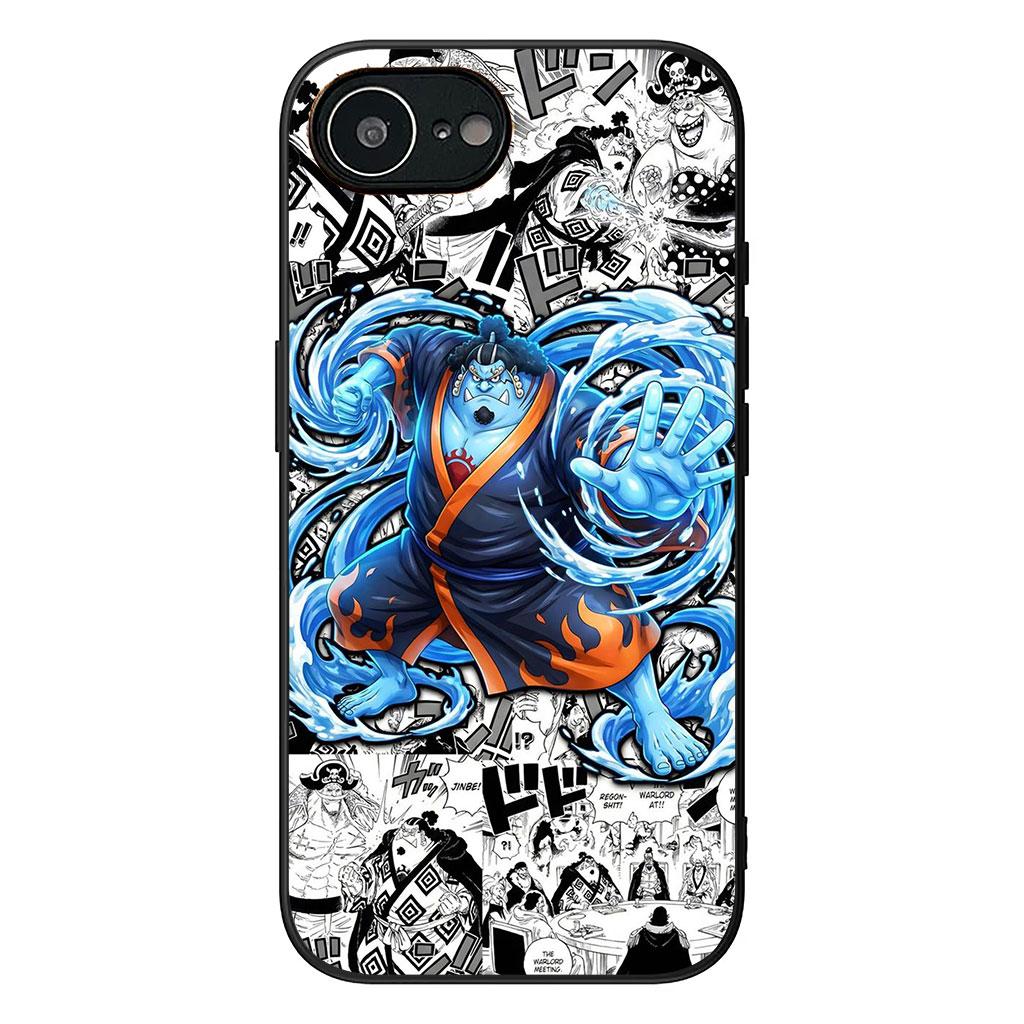 

Anime Jinbe Luffy One Piece Phone Cover Case for Xiaomi Redmi Note 15 11 9 10 Pro Plus A5 9A 9T 10A 10C 9C NFC 15C 8T Casing Redmi 10