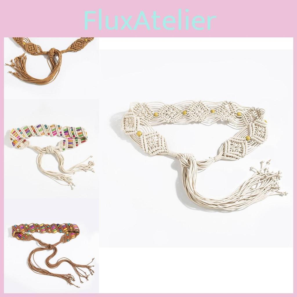 Waist Bohemian Resort Belt With Handmade Beaded Weaving For Womens Style Summer