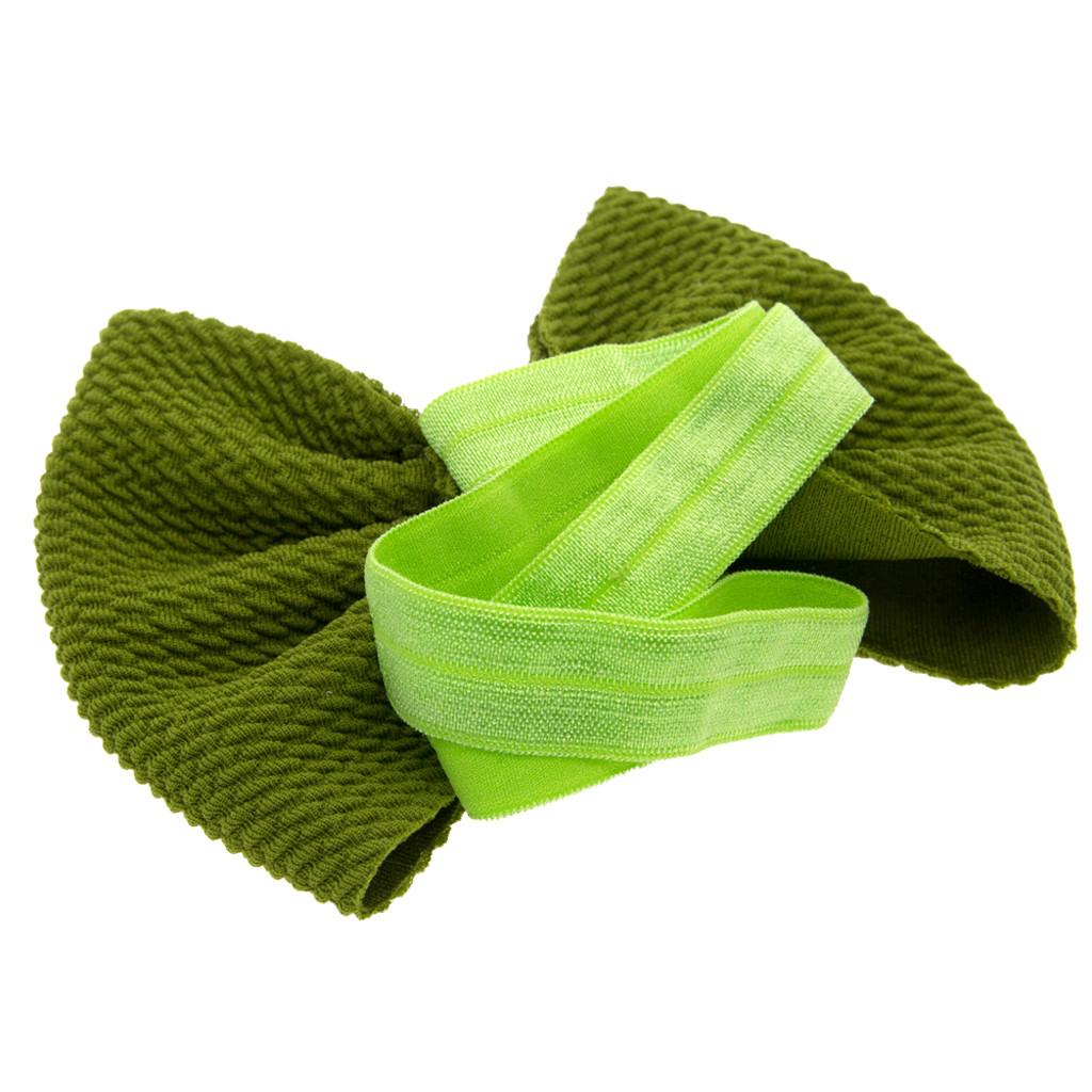 Newborn Toddler Kid Baby Girls Bow Turban Headband Headwear Accessories