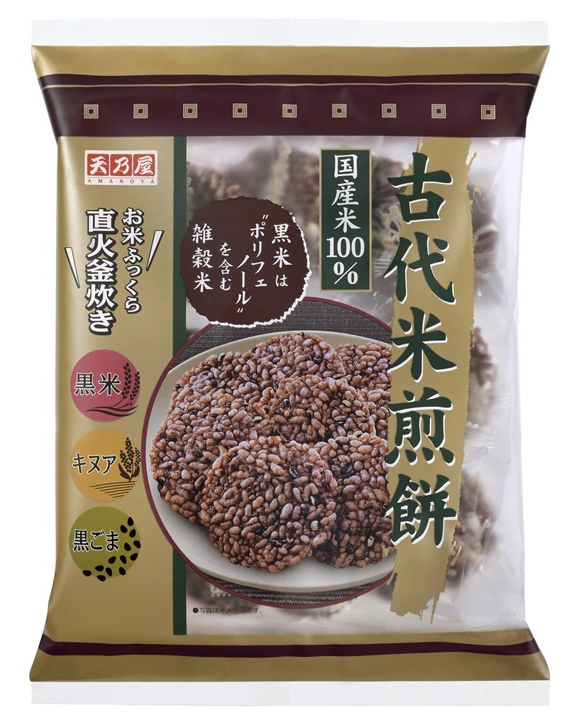 Amanoya ancient rice crackers 10 pieces x 12 bags