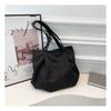 New Canvas Tote Bag Large Capacity Commuter Underarm Bag Women's Bag