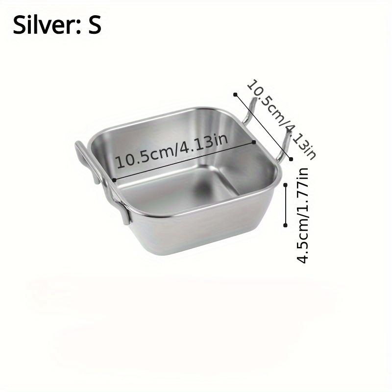 Quadratische Platte aus Edelstahl mit Deckel, rechteckige Pfanne zur Lebensmittelaufbewahrung, kommerzielles Geschirrtablett, großer erfrischender Lunchbox-Behälter