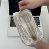 Borsa per cancelleria multifunzionale con stampa floreale, organizer per cancelleria, scatola per penne INS, regalo