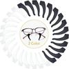 Wholesale Silicone Anti-slip Ear Hooks Glasses Leg Ear Sleeve Bracket Fastener Clear Grips Eyewear Holder Eyeglasses Accessories