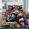 Мультяшная пододеяльник Наволочка Постельное белье My Hero Academia Набор для взрослых Мальчик Девочка Украшение спальни Детский подарок Односпальный Двуспальный Размер
