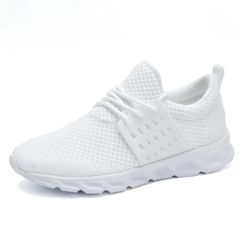 Men Casual Sports Shoes Air Mesh Lightweight Sneakers Anti-slip and Wear-resistant Flat Walking Shoe Athletic Jogging Size 36