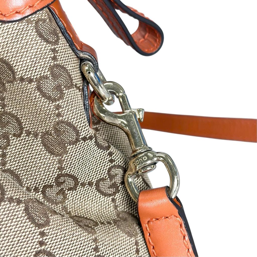 GUCCI Sukey 247902 Handbag Orange Women used