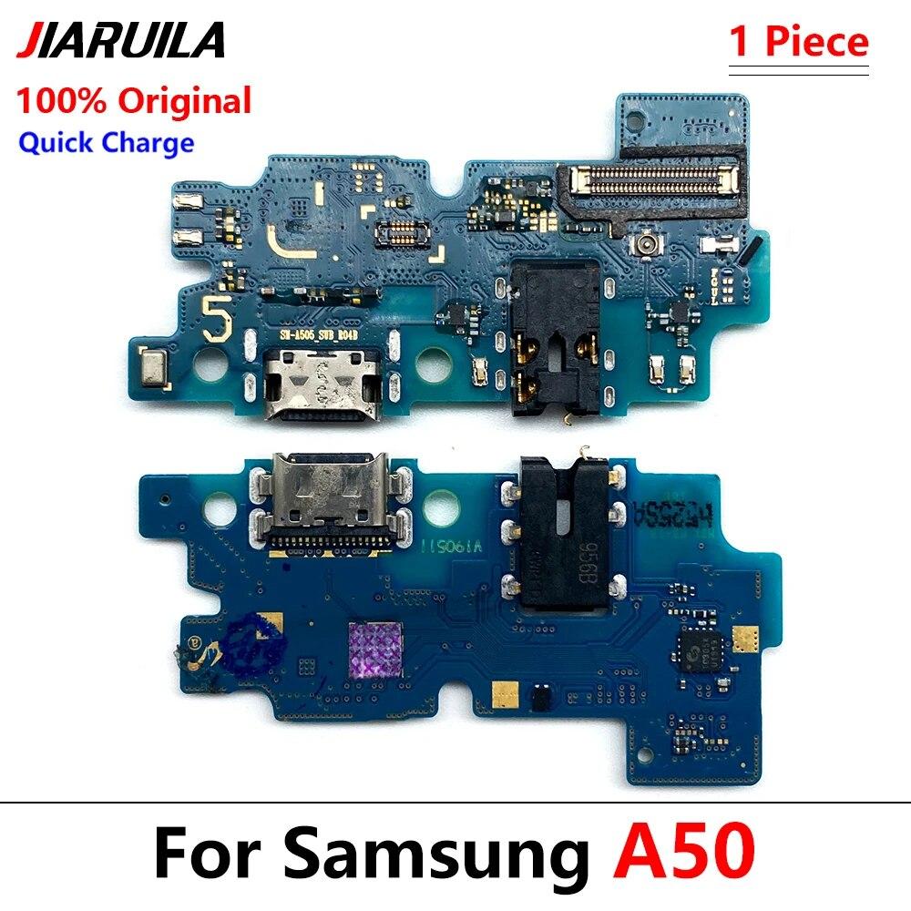 USB Port Nabíjecí Dok Konektor Nabíjecí Deska Flex Kabel Pro Samsung A10 A20 A30 A40 A50 A70 A01 Core A11 A90 5G