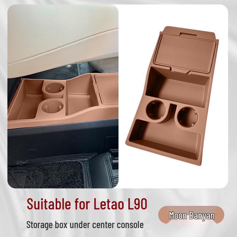 Zoned Storage: Central Console Storage Box for L90 Car Armrest & Interior