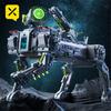 Mechanical Robot Dog Building Block Set with Rotating Flexible Tail Suitable for Children and Adults Christmas Gift