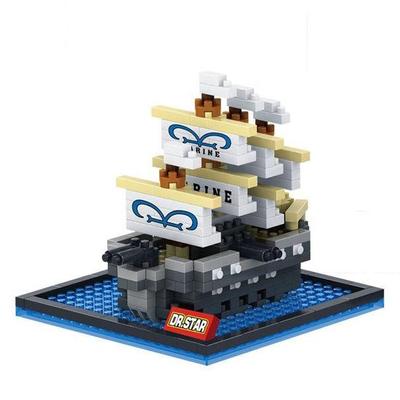 Nanoblock Pirate Nation Navy Warship I 330 Pieces (PCS)