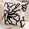 Simple Living Room Throw Pillow Luxurious and Sophisticated Brown Throw Pillow Retro Sofa Throw Blanket Bedding Cushion Plush