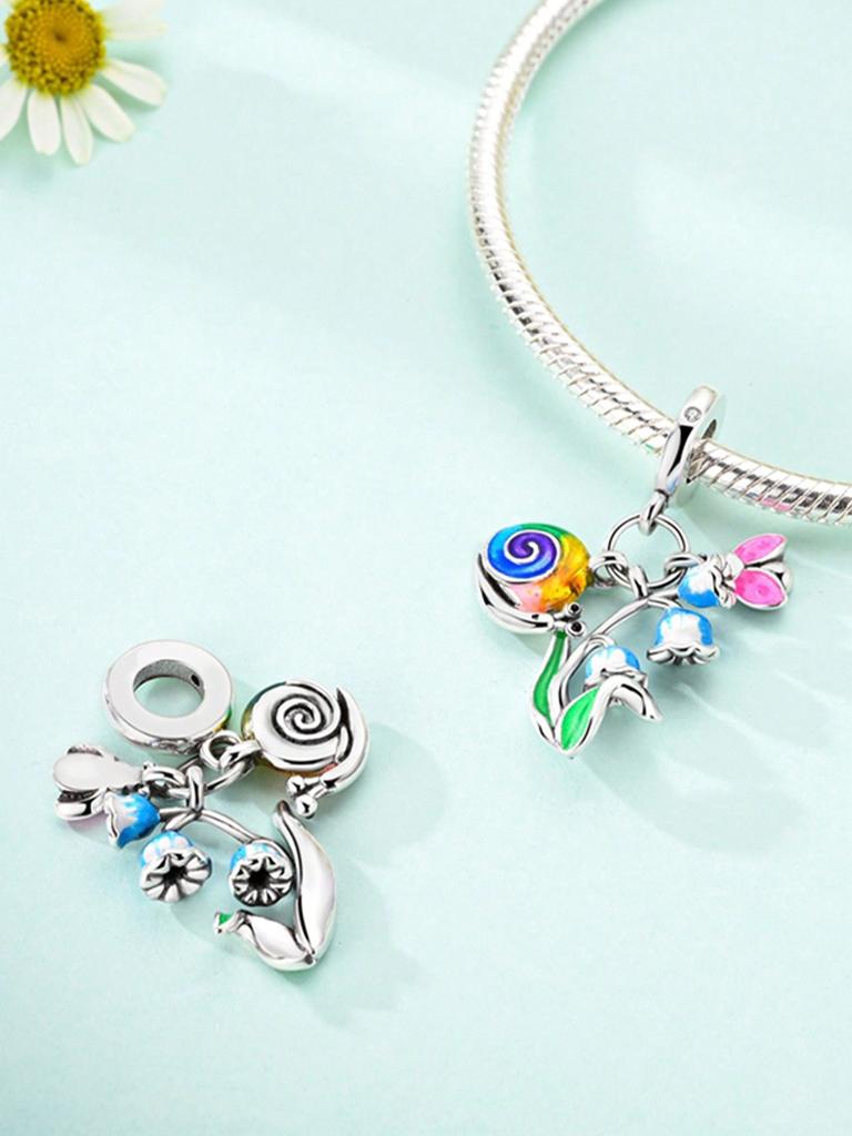 Charms Plata Cute Cats Dogs And Butterflies Beads Copper Plated Fit Copperoriginal Bracelet For Jewelry Making Diy Charm