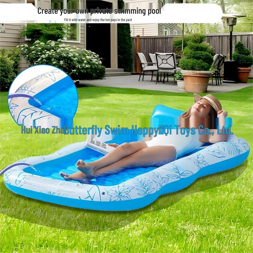 In-Stock New Inflatable Water Float: Single/Double Bed & Outdoor Toy