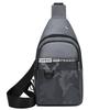 Men's and Women's Diagonal Bag Casual Korean Version of The Backpack Oxford Cloth High Capacity Fashion Backpack Shoulder Bag On The Chest.