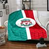 Liverpool Blanket Warmthful Decor Perfect for Office Chair Couch Four Seasons Universal Modern Perfect Gift for Relatives and Friends