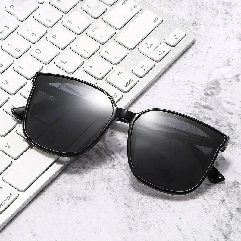 Unisex Large Square Myopia Sunglasses Classic Uv400 Driving Sun Glasses For Men Women Retro Short Sighted Goggles Eyewear