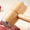 Metal Head Double Sided Meat Tenderizer Hammer Non-slip Handle Meat Hammer Meat Tender  Steak