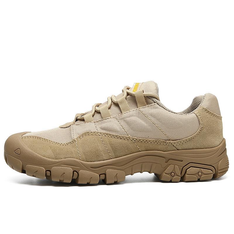Outdoor Men Hiking Shoes Waterproof Breathable  Boots Desert Training Sneakers Anti-Slip Trekking Shoes Mn