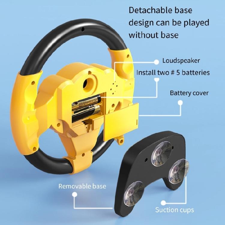 Easy to Install Kids' Steering Wheel Toy Inspires Automotive Enthusiasm and Hands On Learning