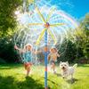 Windmill Water Sprinkler For Kids Summer Toys, 360° Spinning Splash Water Toy, Upgraded Double Sided With 6 Blades
