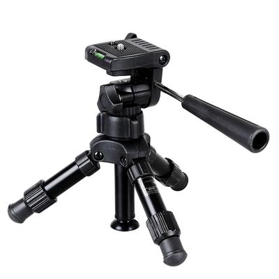 Leichtes Mini-Kamerastativ Vlog Travel Selfie Stick Griff Grip Stativ Einstellbare Höhe 22-28cm/8,66-11,02 in