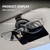 For BMW Stainless Steel Car Sunglasses Clip Sun Visor Glasses Hanger M 1 3 4 5 6 7 Series X1 X3 X4 X5 G20 G38 F48 E36 E39